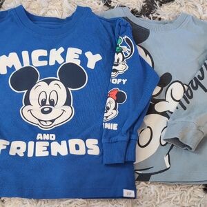 Bundle Of Mickey Long Sleeve Shirts